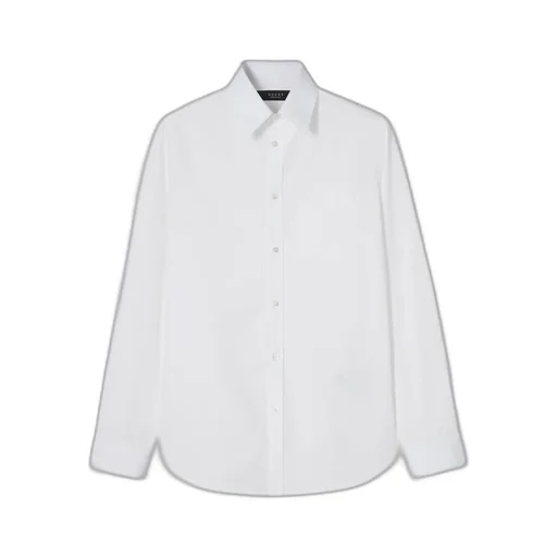 Cotton Poplin Shirt With Embroidery