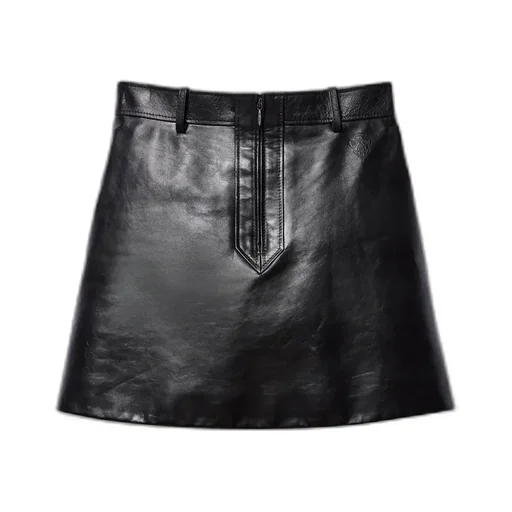 Leather Mini Skirt