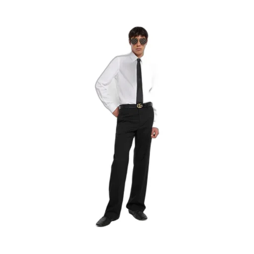 Gg Cotton Poplin Shirt