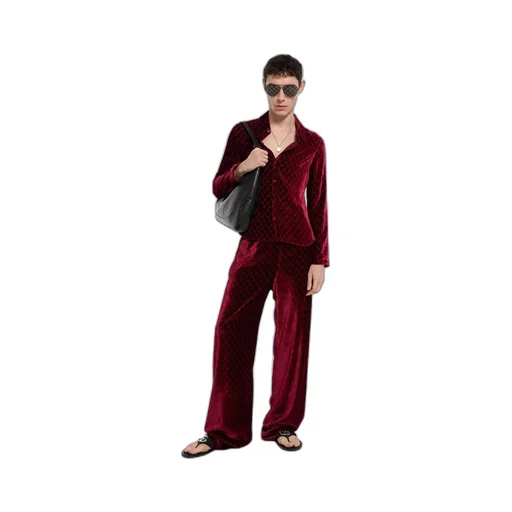 Stretch Gg Velvet Devoré Shirt