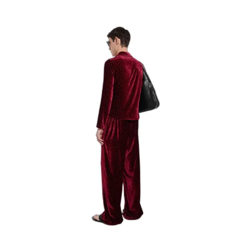 Stretch Gg Velvet Devoré Shirt