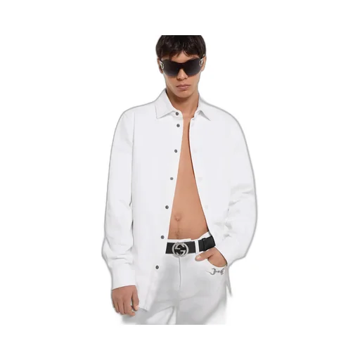 Washed Certified Cotton Denim Shirt