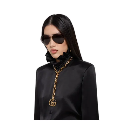 Silk Satin Shirt With Bow