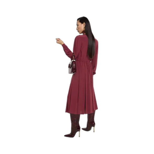 Silk CrÊPe De Chine Dress