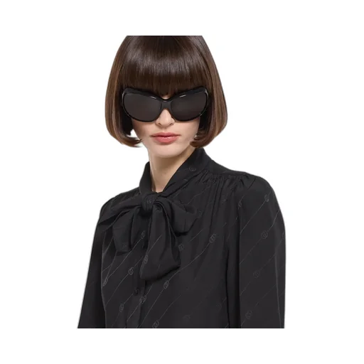 Silk CrÊPe Satin Interlocking G Shirt