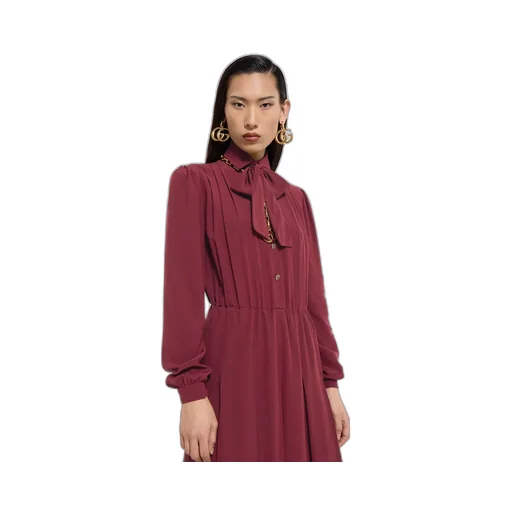 Silk CrÊPe De Chine Dress