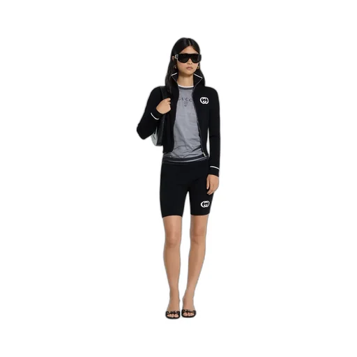 Double Layered Jersey T-Shirt With Print