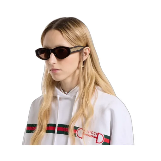 Oval Frame Sunglasses