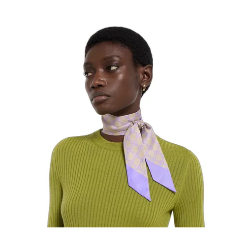 Gg Silk Twill Ribbon