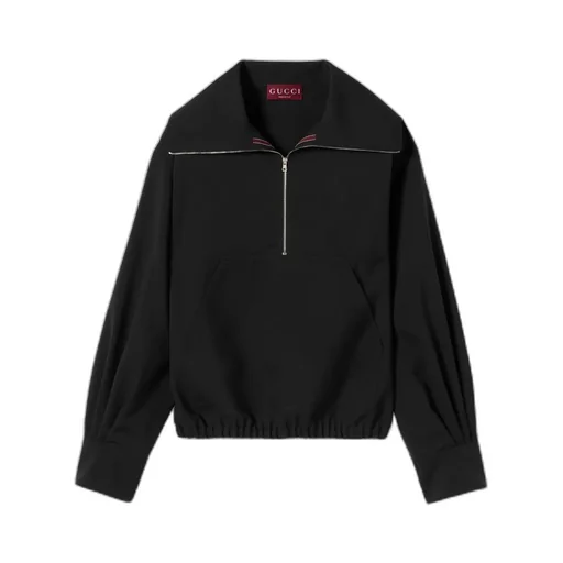 Wool Jumper With Gucci Detail