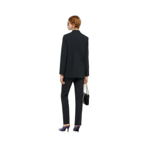 Double-Breasted Wool Jacket
