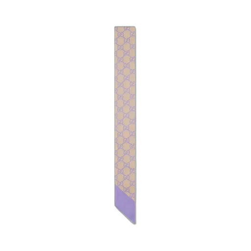 Gg Silk Twill Ribbon