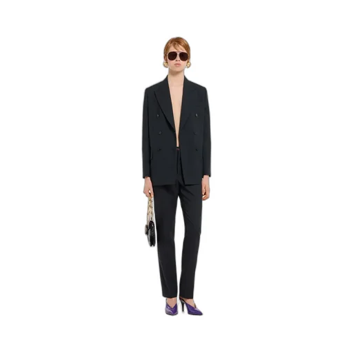 Double-Breasted Wool Jacket