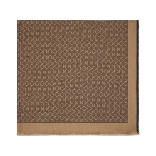 Gg Silk Wool Shawl