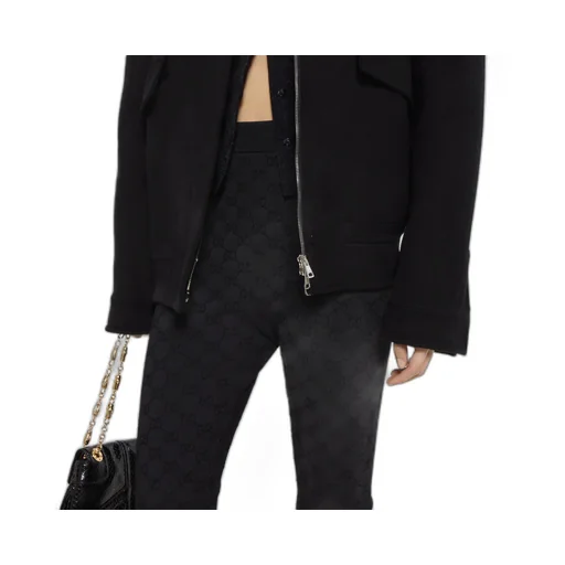 Elastic Gg Jacquard Leggings