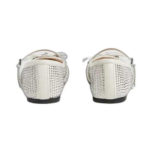 Crystal Gucci Horsebit Ballet Flat