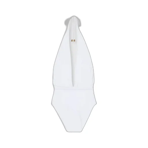 Jersey Bodysuit With Metal Tag