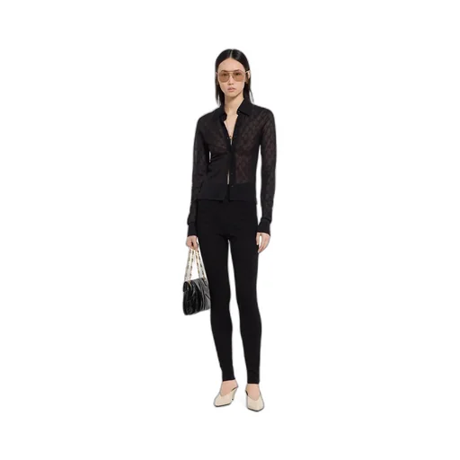 Elastic Gg Jacquard Leggings