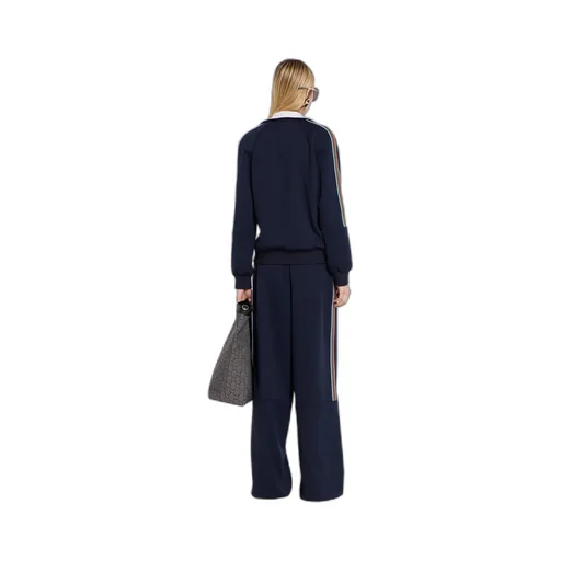 Technical Jersey Zip Jacket With Web