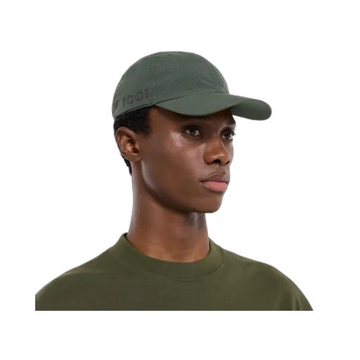 Cotton Baseball Hat With Print
