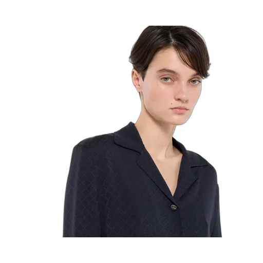 Silk Jacquard Shirt