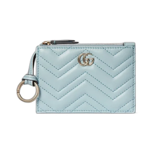 Gg Marmont Zip Key Pouch