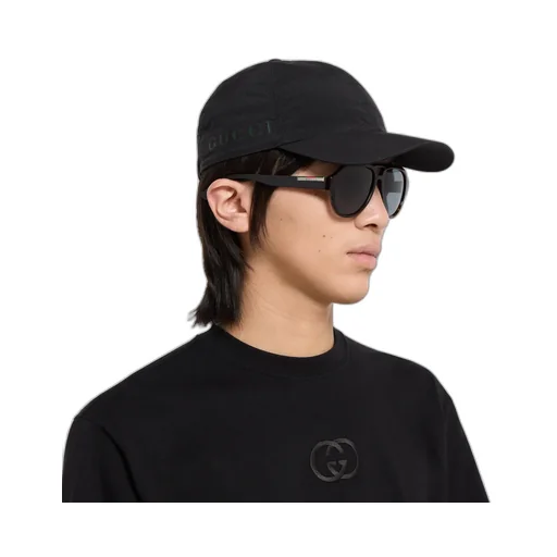 Cotton Baseball Hat With Print