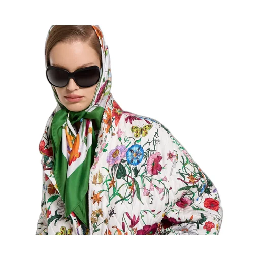 Printed Silk Carré