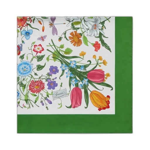Printed Silk Carré