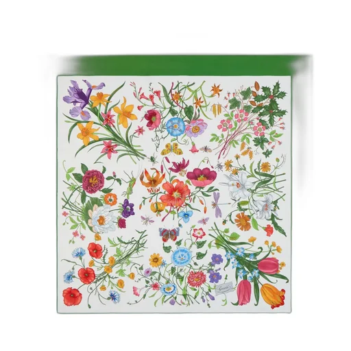 Printed Silk Carré