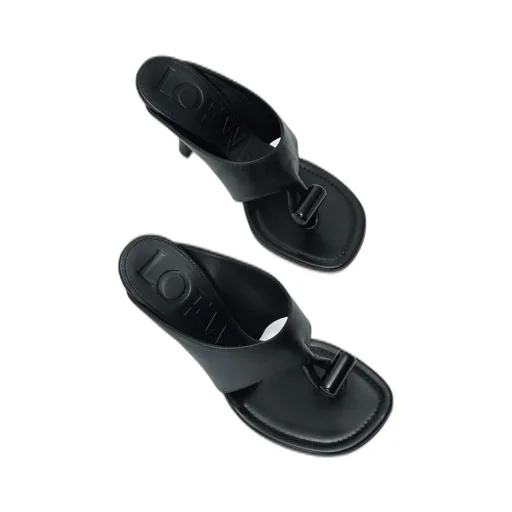 Toggle Sandal In Shiny Smooth Calfskin