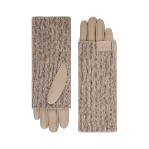 Gloves In Cashmere And Nappa Lamvskin