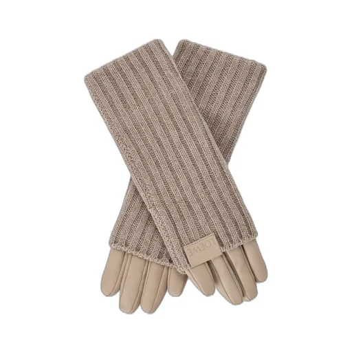 Gloves In Cashmere And Nappa Lamvskin