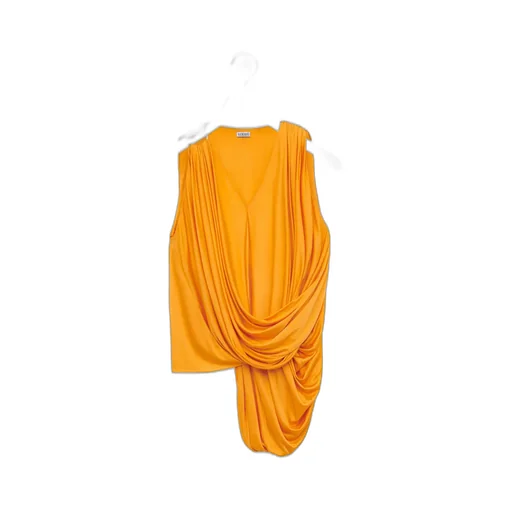 Draped Top In Viscose