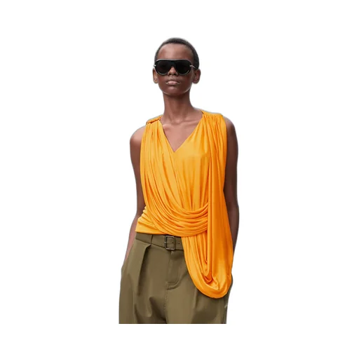 Draped Top In Viscose