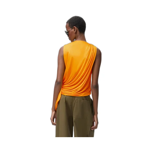 Draped Top In Viscose