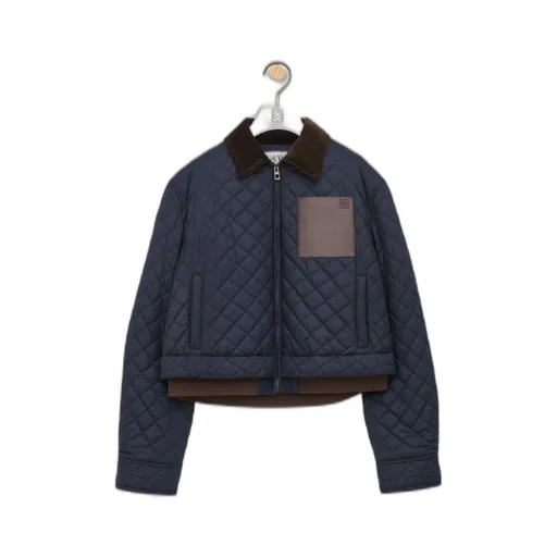 Short Jacket In Technical Fabric