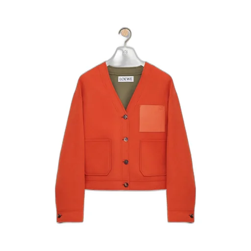 Cardigan In Wool And Cashmere