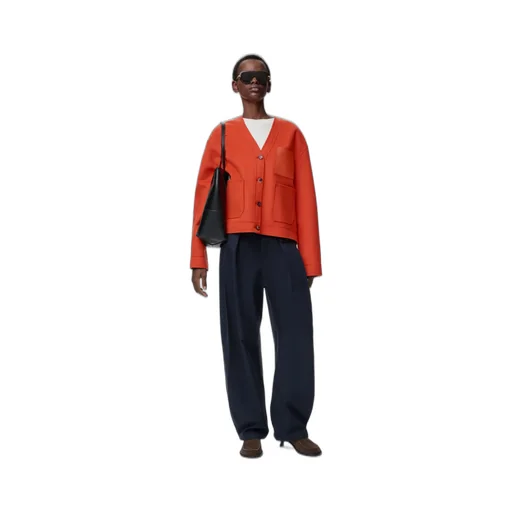 Cardigan In Wool And Cashmere