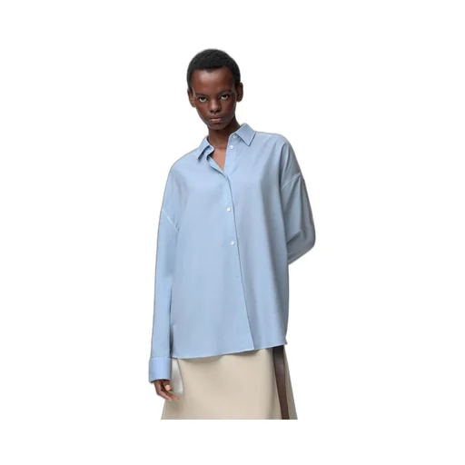 Shirt In Wool And Silk
