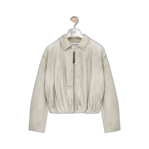 Draped Jacket In Cotton