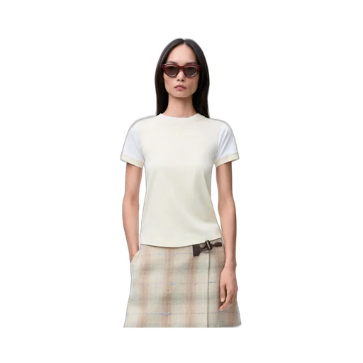 Small Fit T-Shirt In Cotton Blend