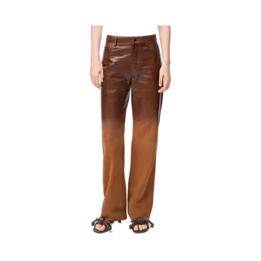 Trousers In Suede Lambskin