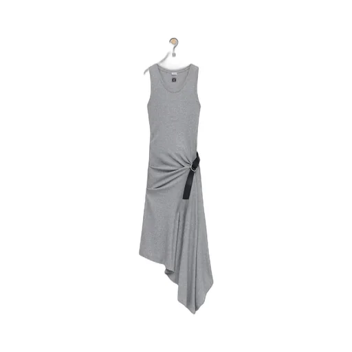 Tank Dress In Stretch Cotton