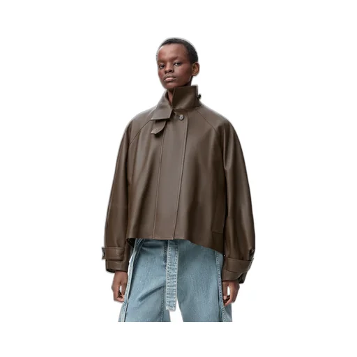 Short Parka In Nappa Calfskin