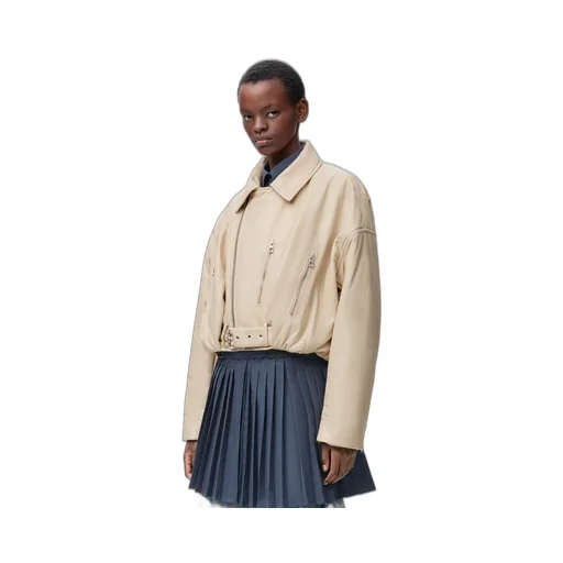 Biker Jacket In Nappa Lambskin