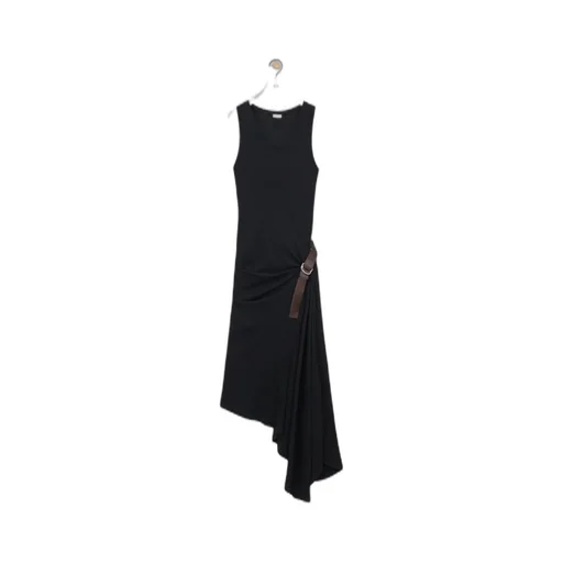 Tank Dress In Stretch Cotton