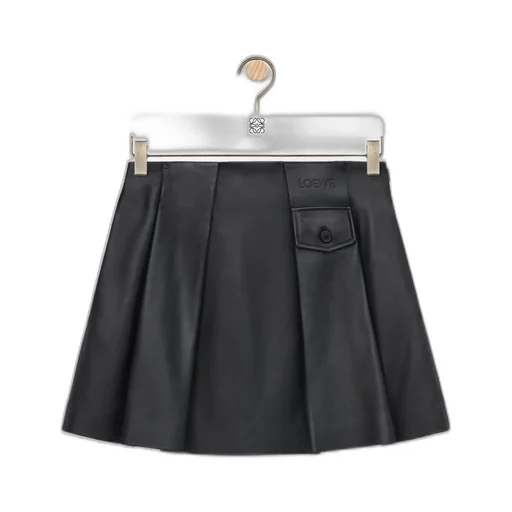 Mini Skirt In Nappa Lambskin