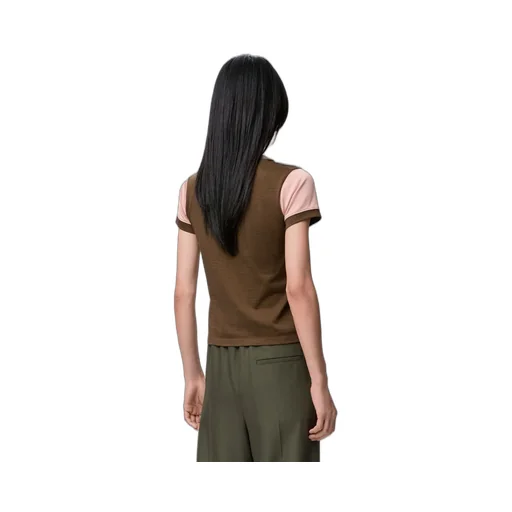 Small Fit T-Shirt In Cotton Blend