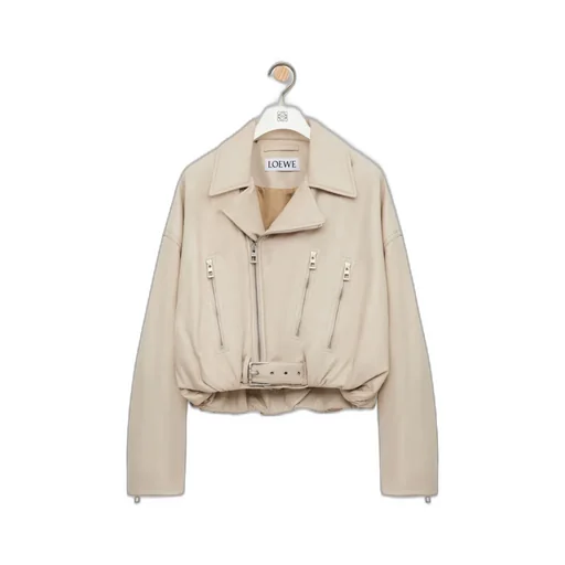 Biker Jacket In Nappa Lambskin